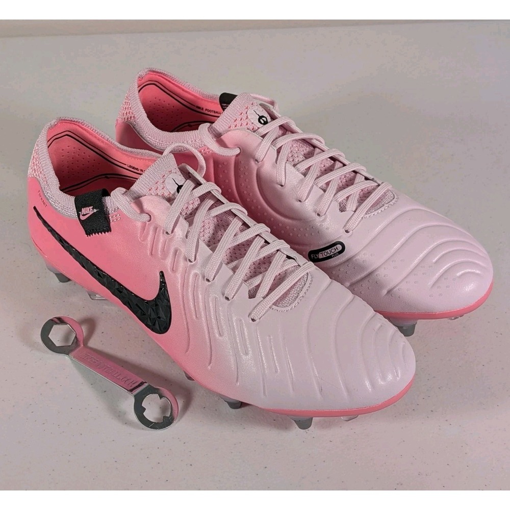 Nike Tiempo Legend 10 Elite SG-Pro Pink Soccer Cleats FN7283-601 Mens Size 7